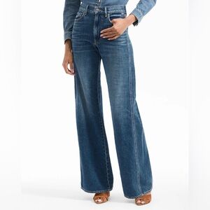VERONICA BEARD Kasey mid rise wide leg